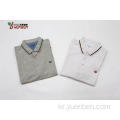 100 % Cotton Jacquard Fabric With Jacquard Collar Men Shirt